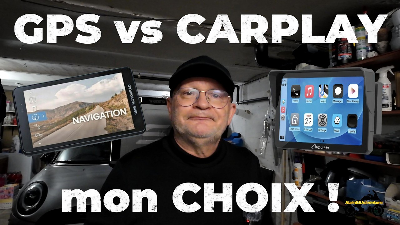 Carplay ( Carpuride ou CARabc ) ou GPS dédié ( Connected Ride Navigator), mon choix est fait !