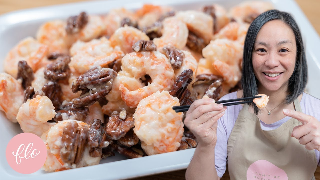 Sweet MAYO WALNUT SHRIMP - in the Air Fryer
