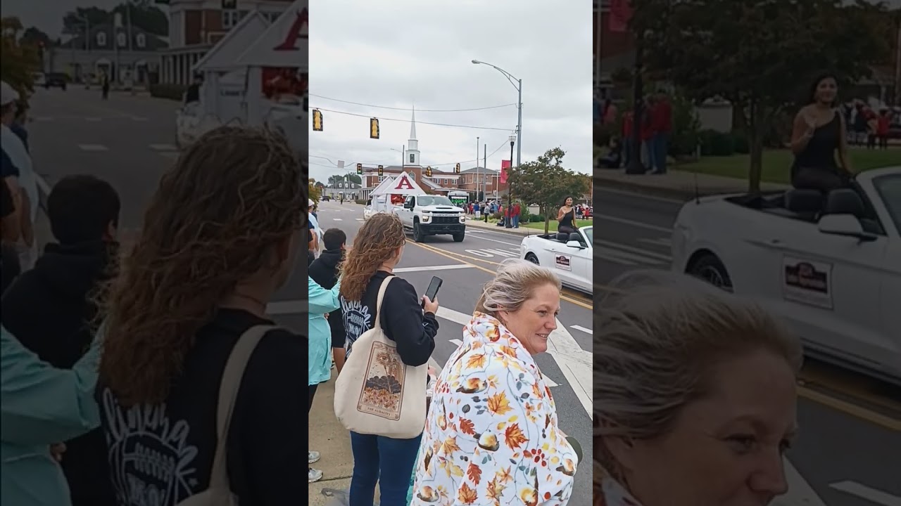 Albertville Aggies 2024 home coming parade. 