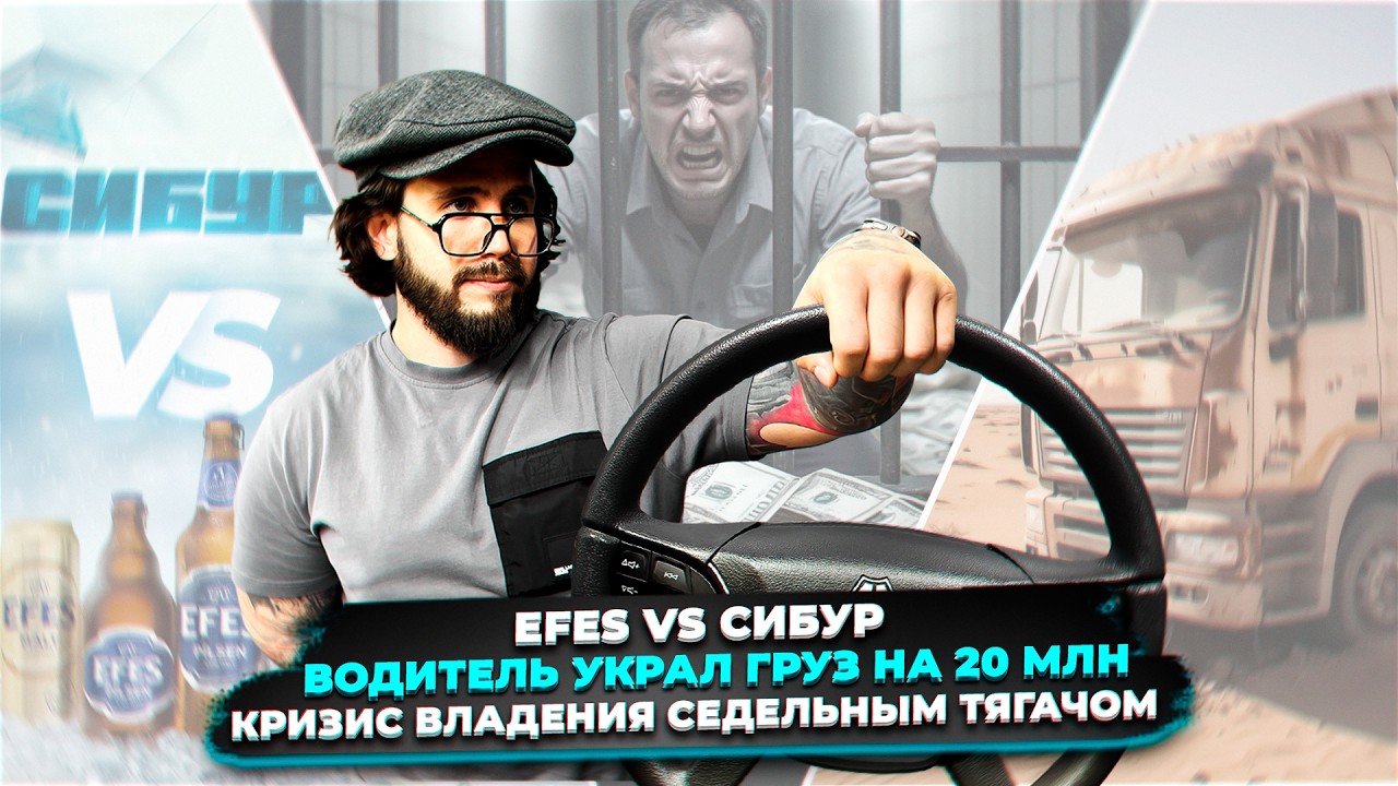 FTL NEWS #20 | EFES vs СИБУР | Кризис владения седельным тягачом | Водитель украл груз на 20 млн