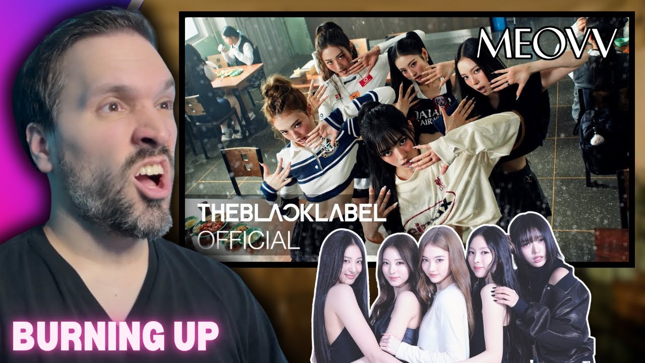FIRST TIME Reacting To MEOVV(미야오) - ‘BURNING UP’ M/V