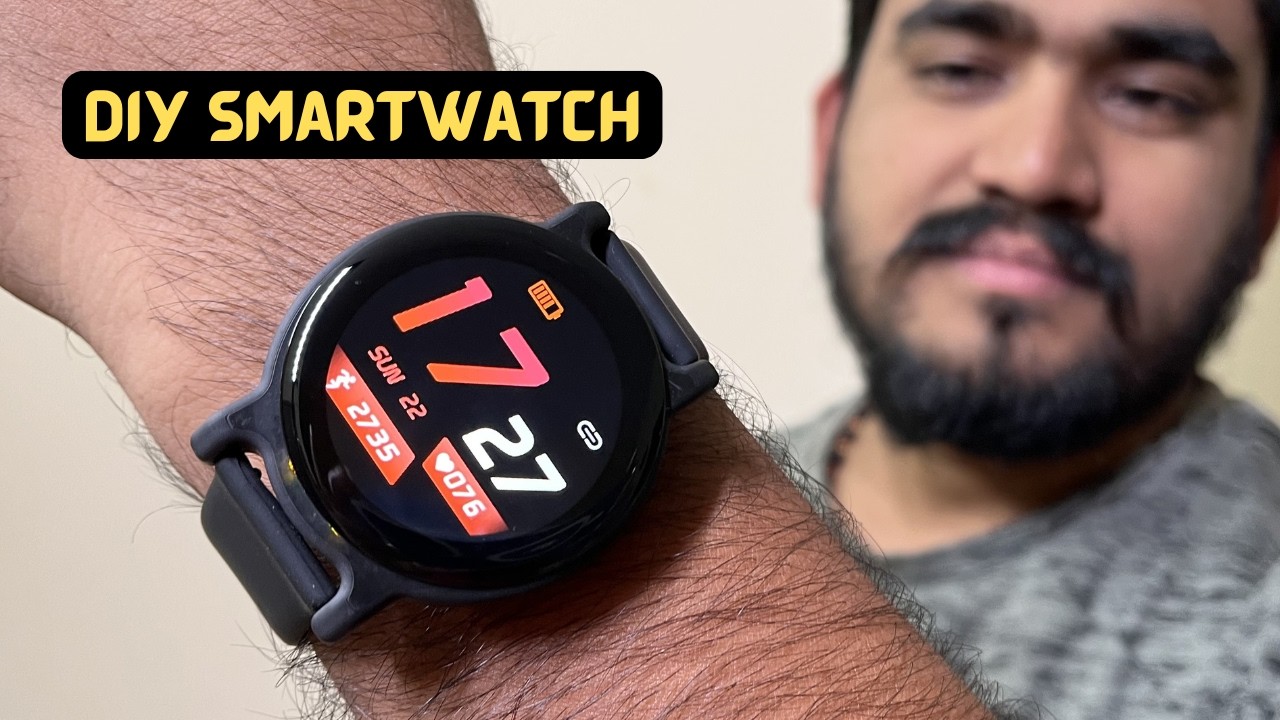 I Finally Finished The DIY Smartwatch! Built Cheap, Wearing it Proud.