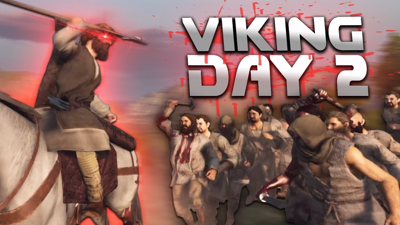 SOLOING ARMIES of Looters for AMAZING Companion! (Mount & Blade 2: Bannerlord - Viking Day 2)