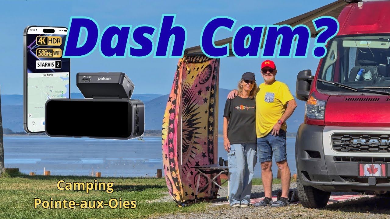 Dash Cam  Pelsee  P1 Pro  4 K On teste cette super caméra embarquée 4K