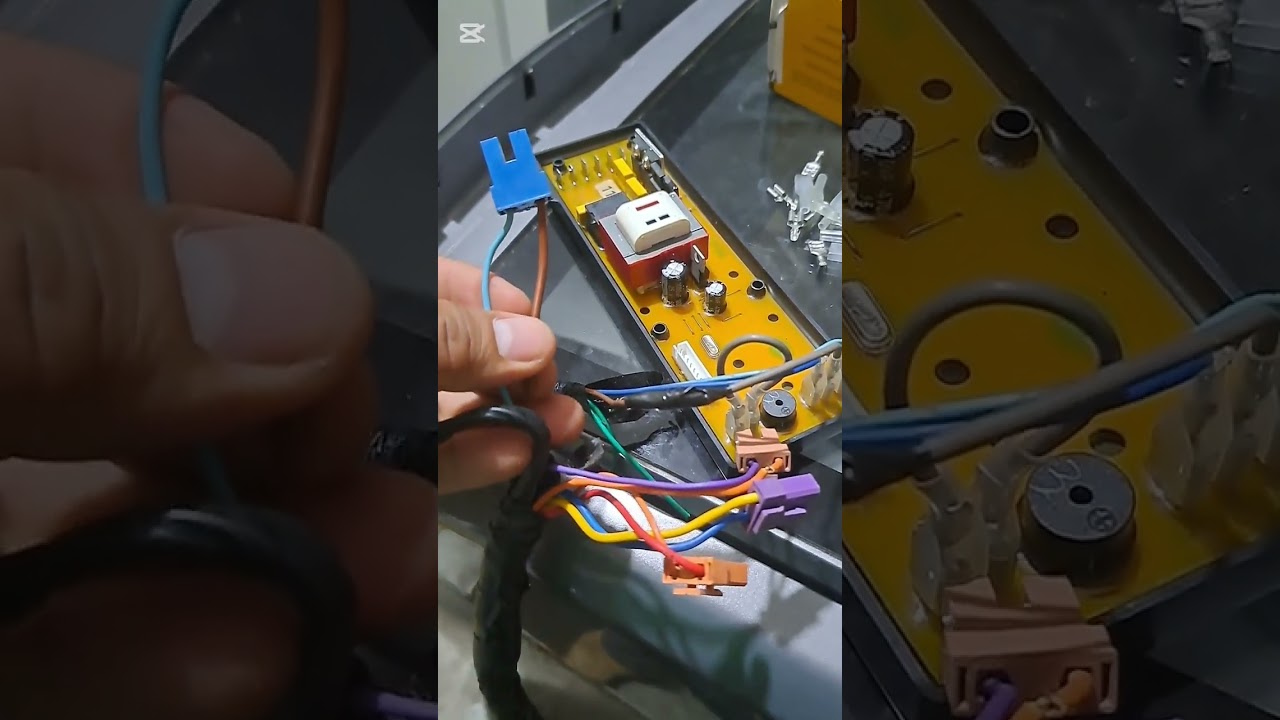 COMO INSTALAR UNA TARJETA UNIVERSAL A  UNA LAVADORA  MABE " TE ENSEÑO👨‍🔧💯
