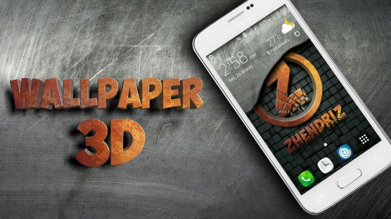 Cara Buat Wallpaper 3D Pixellab