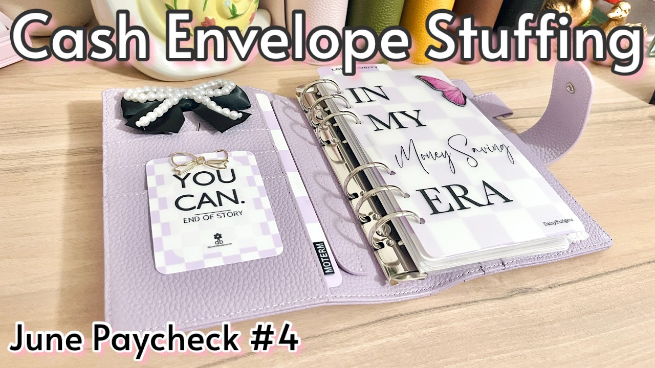 CASH ENVELOPE STUFFING | JUNE 2026 PAYCHECK #4 | #howtosavemoney  #cashenvelopesystem