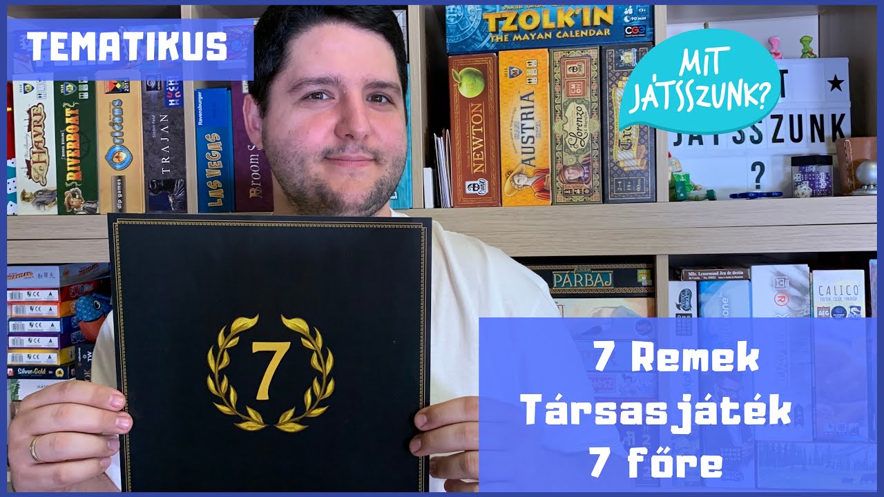 7 Remek Társasjáték 7 főre