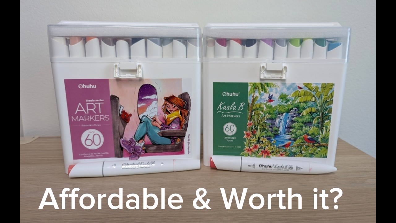 Ohuhu Kaala Markers: Affordable & Actually Worth It?