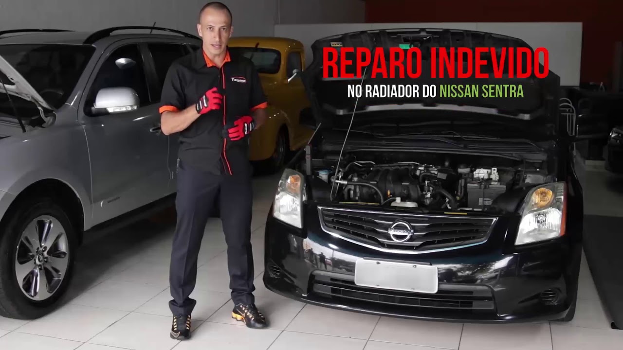 Defeito Radiador Sentra