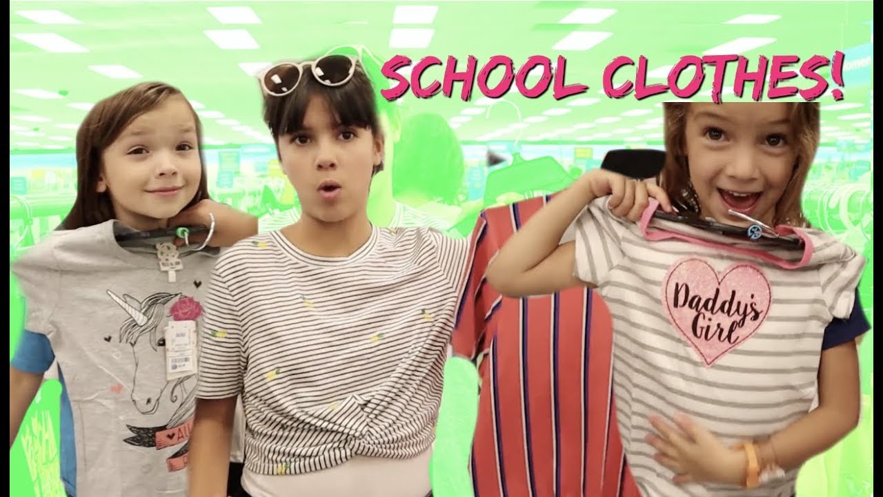 Back TO SCHOOL CLOTHES SHOPPING for 6 kids! WE SPENT TOO MUCH MONEY!