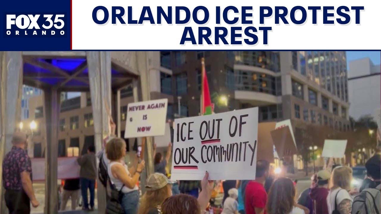 Woman accused of damaging federal vehicle during ICE protest