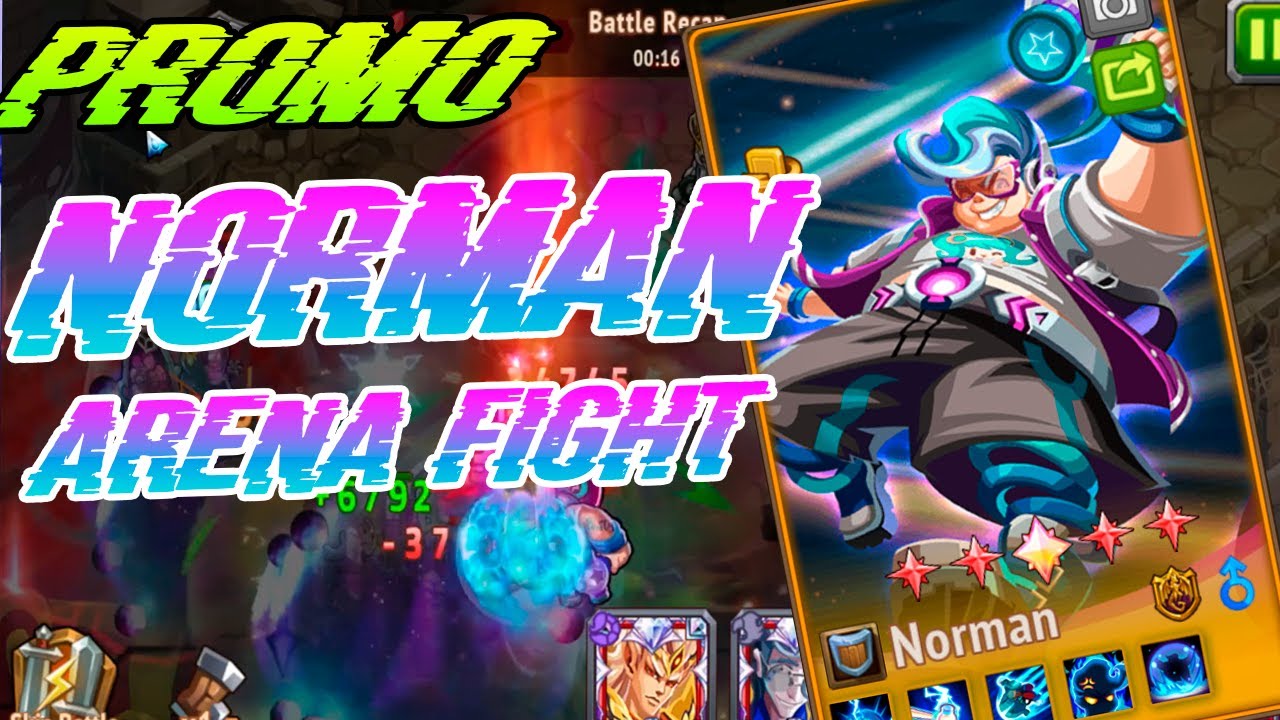 Magic Rush | Norman in Arena Team LVL 115 (promo)
