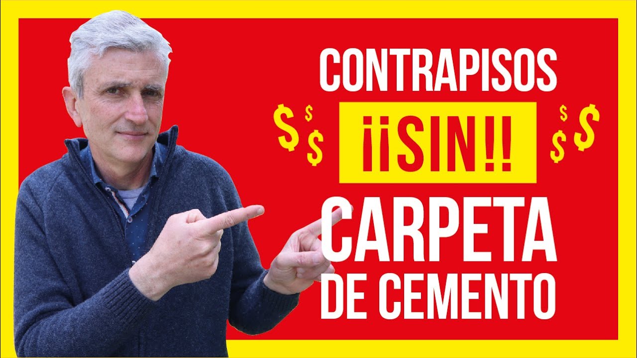 👷 Cómo hacer un Contrapiso de CEMENTO Alisado | 🔨 Solera de Hormigón LISTA para Colocar Pisos