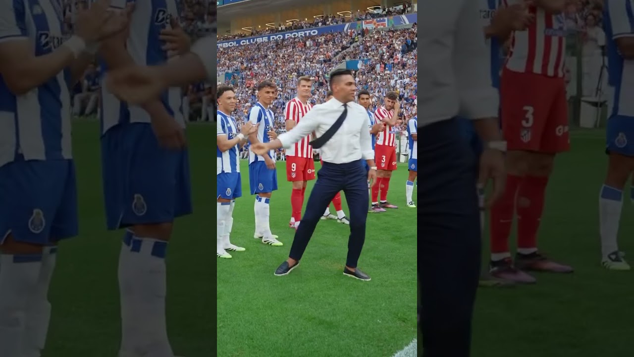 El señor @falcao ES UNA LEYENDA! 