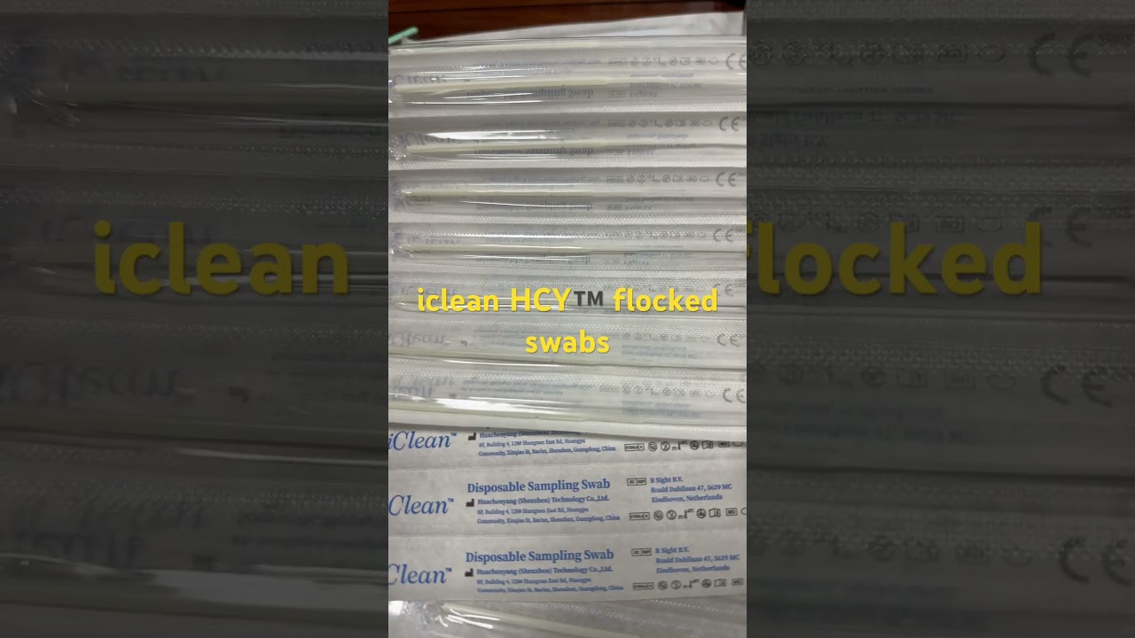 iClean HCY&trade;️ nylon flocked swabs#swabs#iclean#icleanhcy