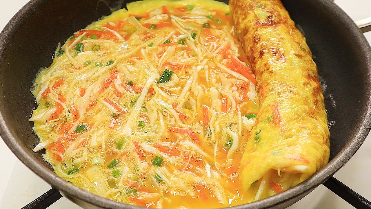 양배추와 계란을 이렇게 드세요! 영양가득 맛있는 양배추 요리 2가지👍💯