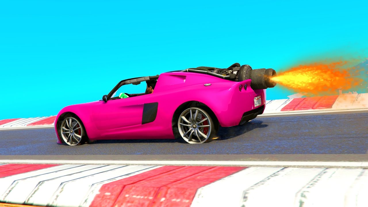 PARKOUR AVEC LES PNEUS CREVÉS ROCKET VOLTIC GTA 5 ONLINE