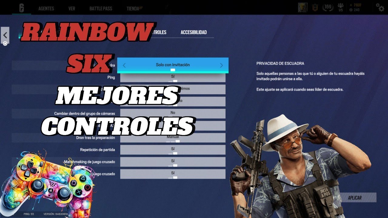 RAINBOW SIX SIEGE MEJOR CONFIGURACI&Oacute;N PS5 MEJORA AL INSTANTE   BEST CONTROLS RAINBOW SIX 2025
