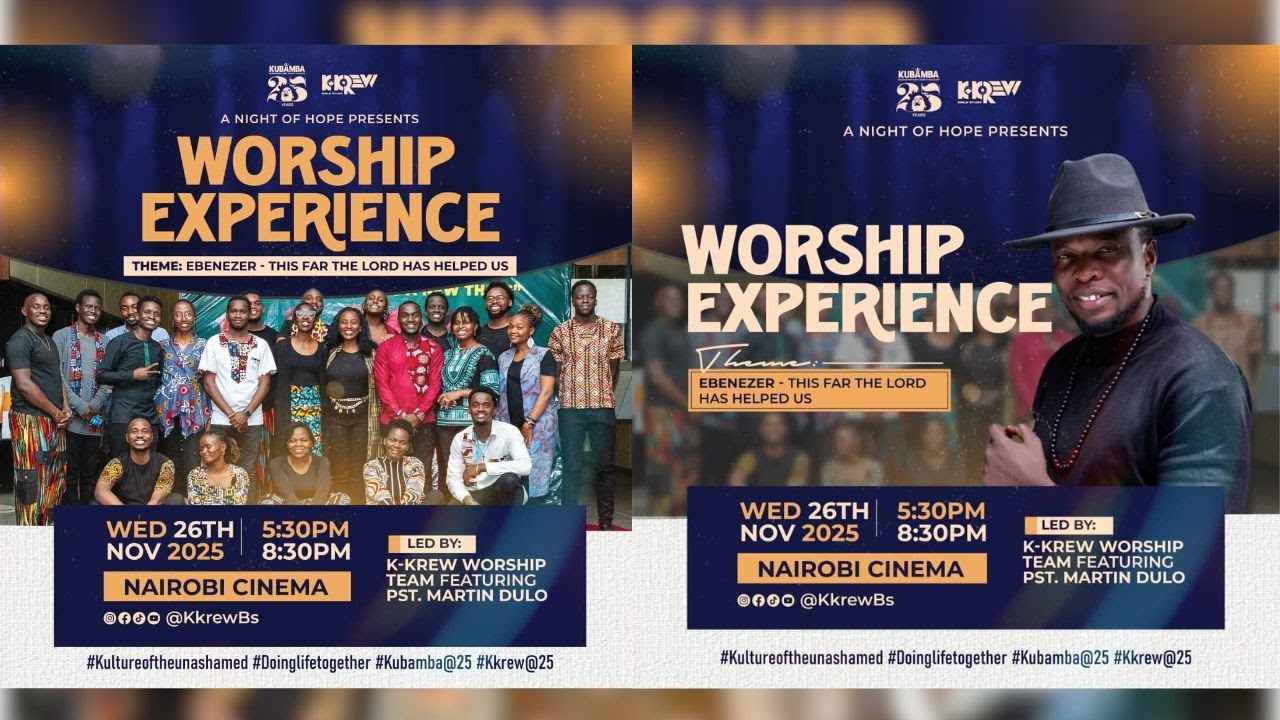WORSHIP EXPERIENCE: EBENEZER - THIS FAR THE LORD HAS HELPED US; PST. MARTIN DULO.