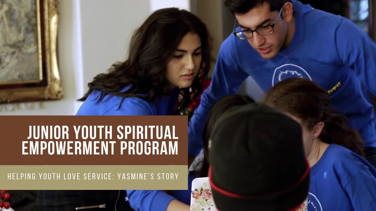 Teen helps younger youth to love service: Yasmine’s Story #JYSEP