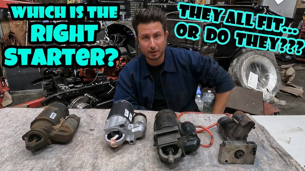 Почему так много разных стартеров для двигателей Chevy Small Block?!? Какой из них правильный и К...