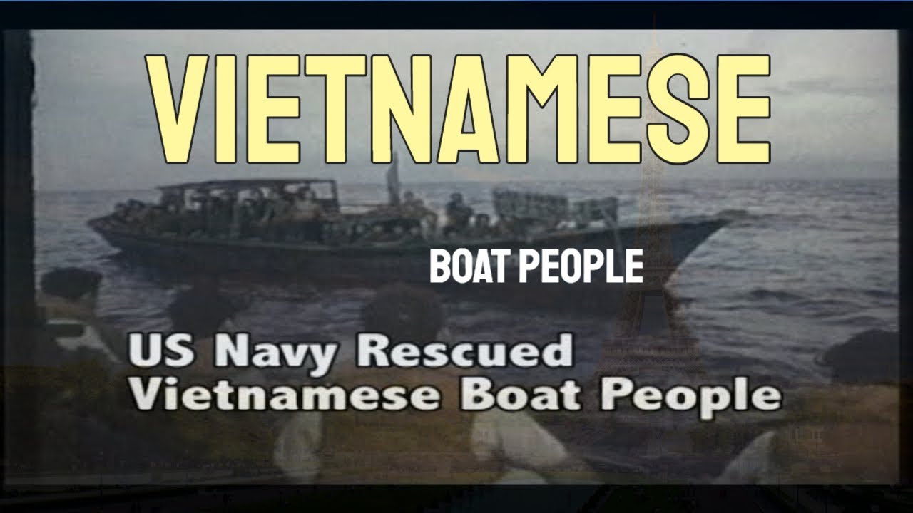 USS Blue Ridge Rescued Vietnamese Boat People- Rescue Operation Part 1
