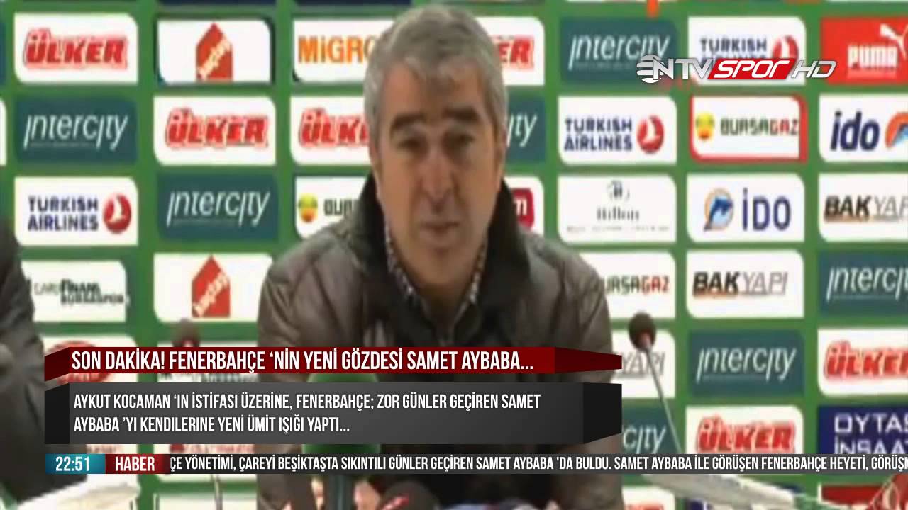 Samet AYBABA Fenerbah&ccedil;e 'nin Yeni Teknik Direkt&ouml;r&uuml;
