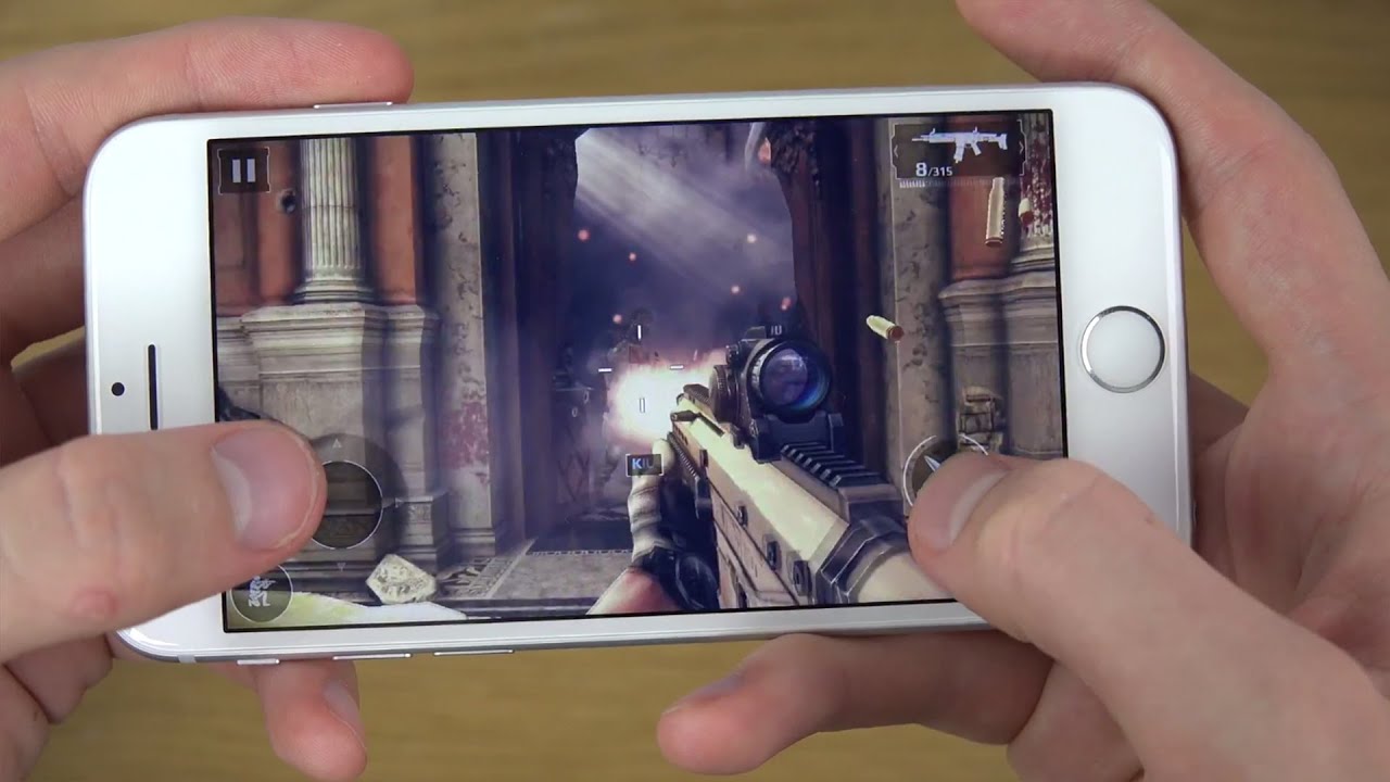 Modern Combat 5 iPhone 6 4K Gameplay Review