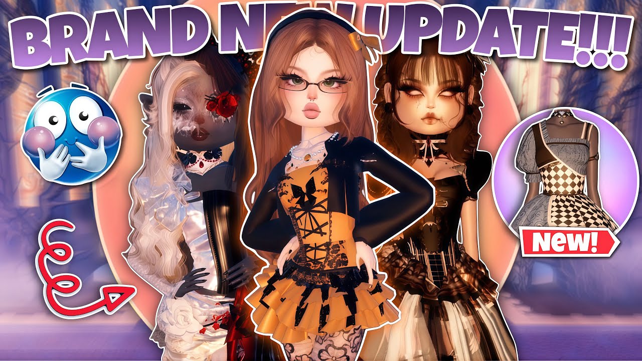*NEW* HALLOWEEN Update OUT NOW In Dress To Impress!! (Most EXPENSIVE Update Yet?!?)