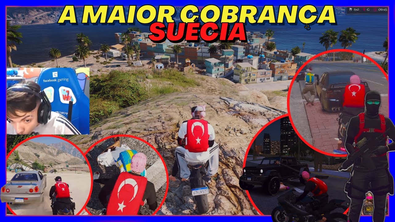 TURQUIA VAI PRA PISTA NA MAIOR COBRANÇA NA SUÉCIA | GUERRA A SEGUIR? - BKINHO RP CLIP'S