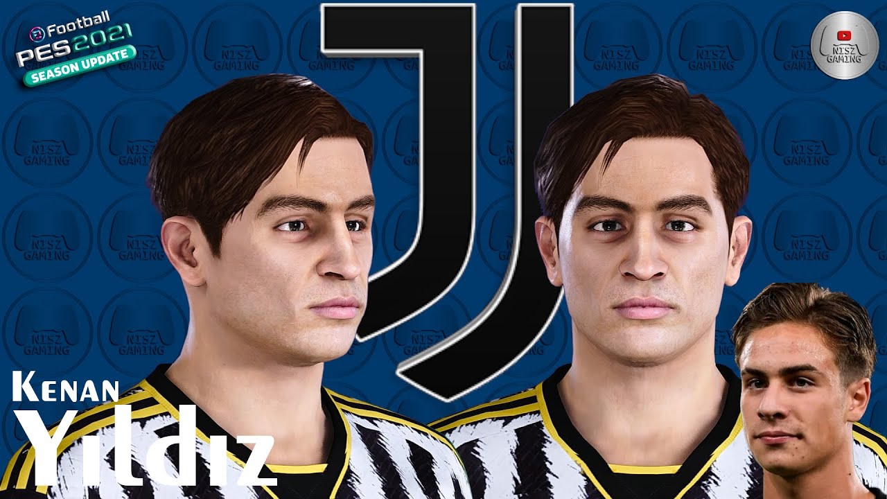 Kenan Yildiz Face PES 2021 PES 2020 Juventus NISZ Gaming | PES Face