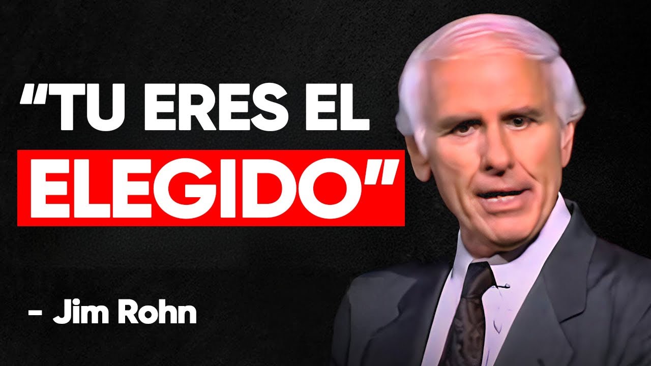 ERES EL ELEGIDO - Por Esto Siempre Estas Solo | Discurso Motivacional Jim Rohn