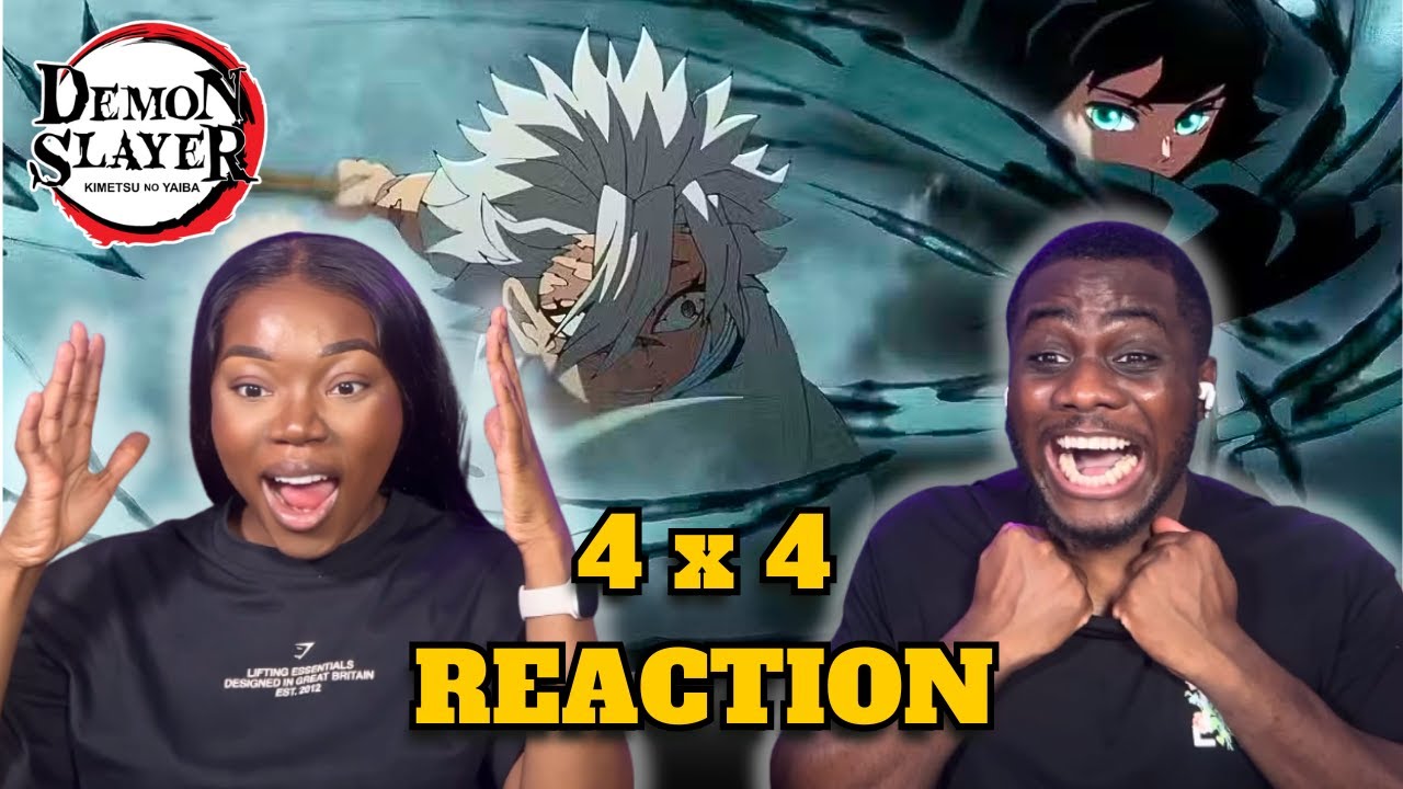 HASHIRA'S FIGHT!!🤯 ANIME HATER Girlfriend First Time Watching DEMON SLAYER Season 4 Episode 4