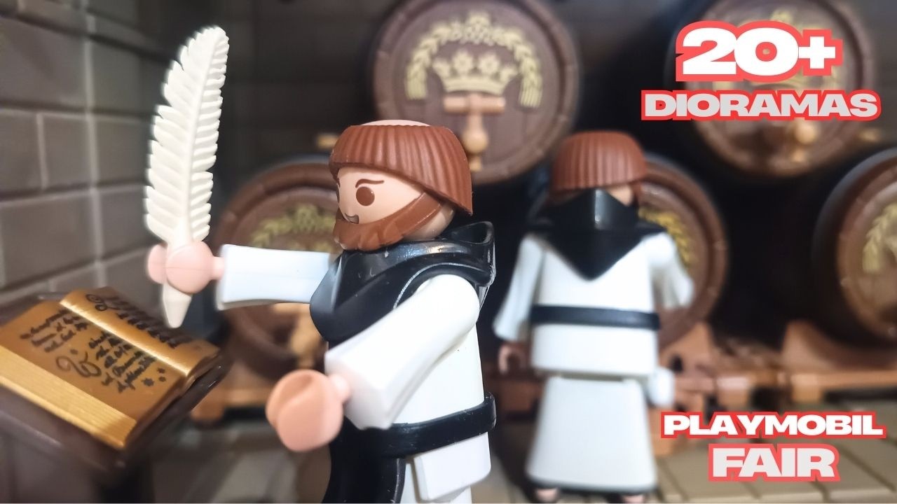 Масштабная выставка диорам Playmobil в Манресе 🎡, сентябрь 2025 года