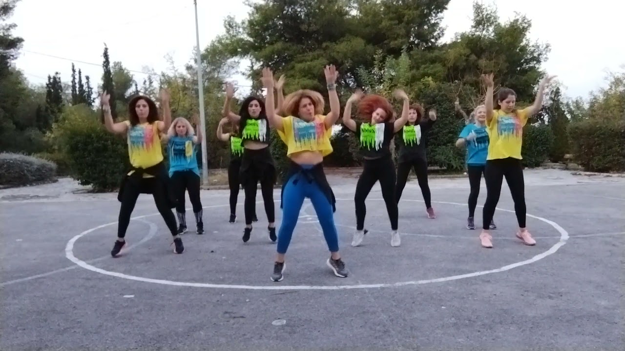 Heaven is a place on earth, Belinda Carlisle, Dj Arkie remix, ZUMBA, Maria Myronaki