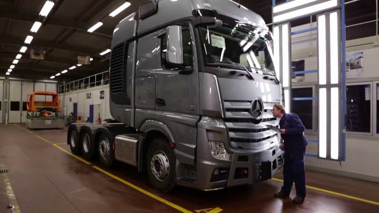 Mercedes-Benz Custom Tailored Trucks -- Molsheim plant