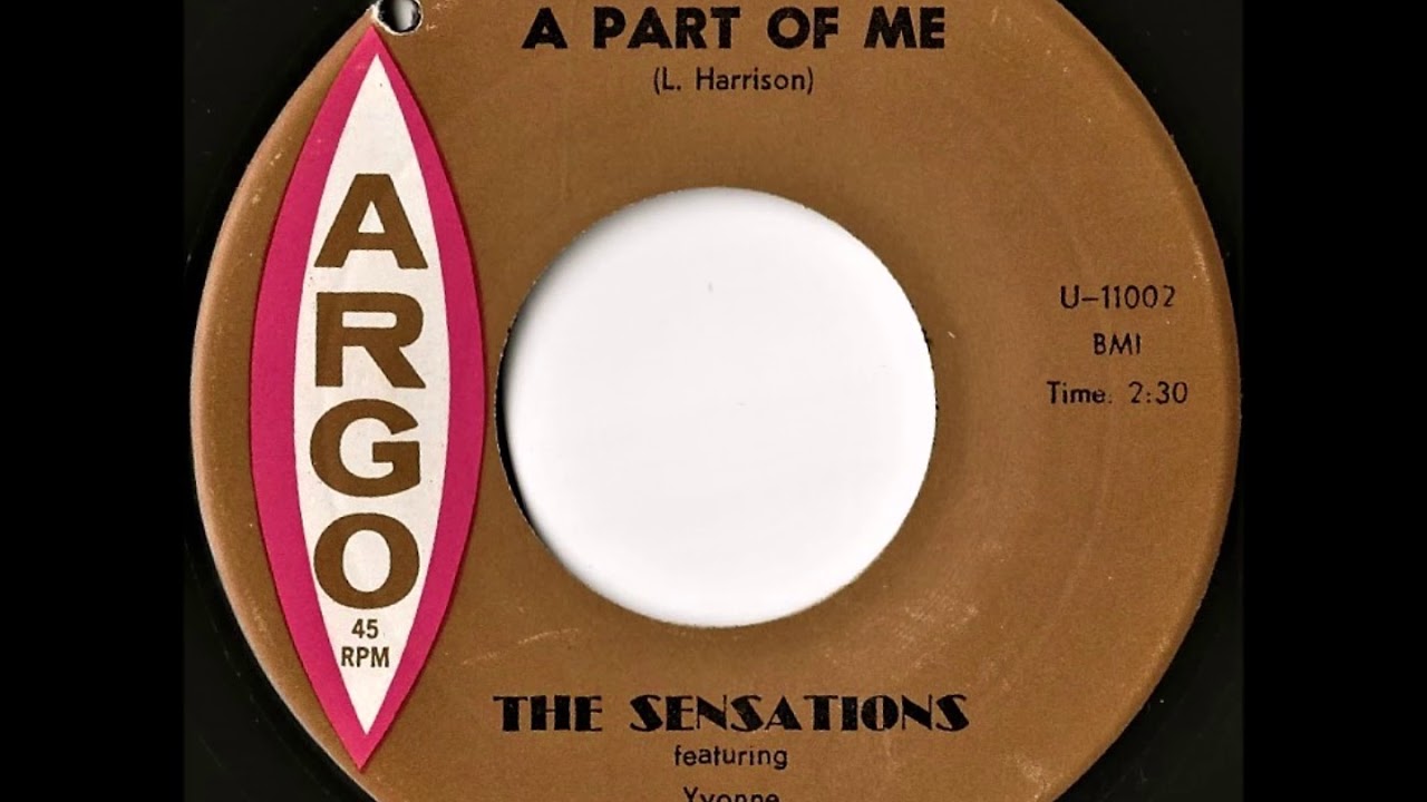The Sensations (featuring Yvonne)- A Part Of Me