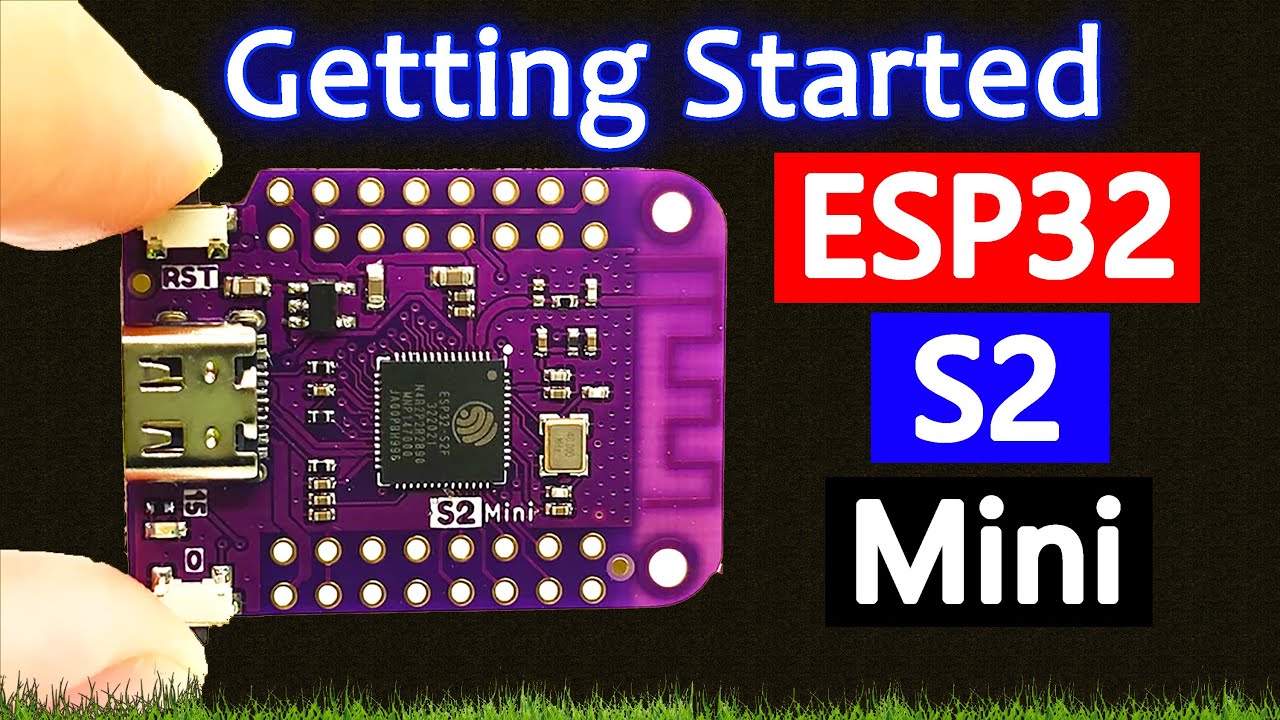 Getting Started With  ESP32-S2-Mini WiFi Board || WEMOS LOLIN S2 Mini WIFI IOT BOARD ESP32-S2FN4R2