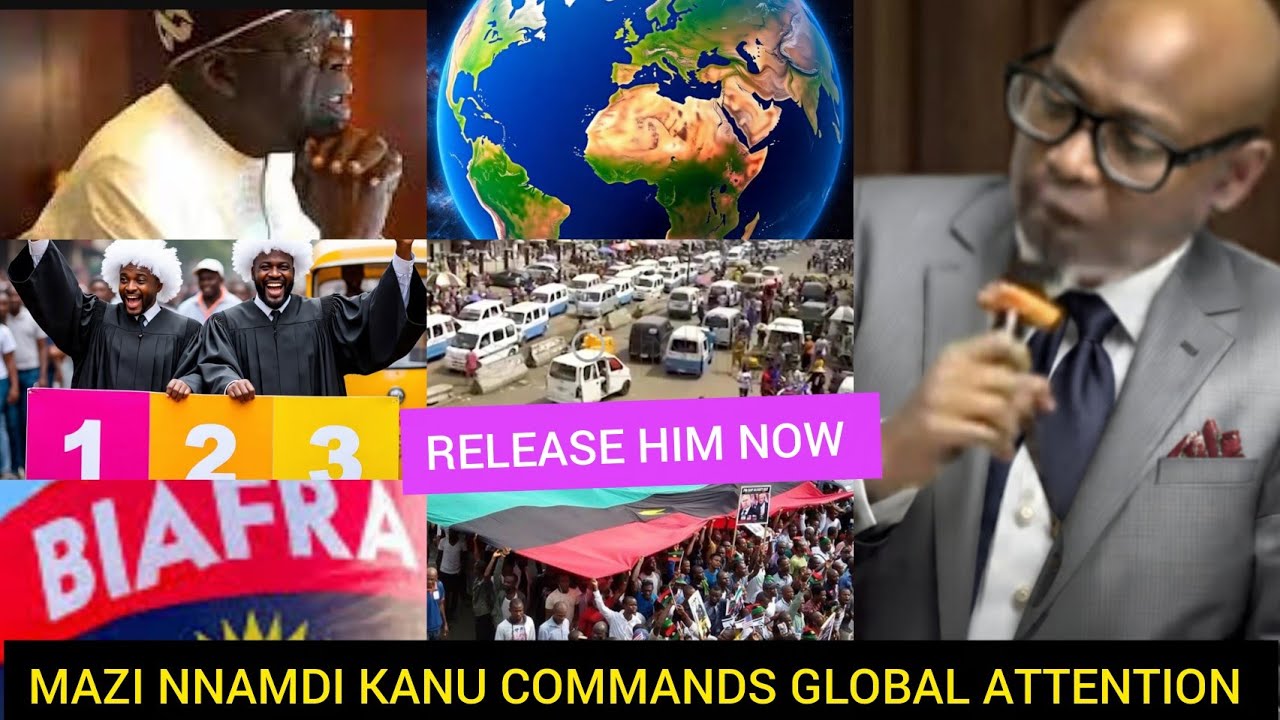BIAFRA NEWS TINUBU CONFIRMED THAT MAZI NNAMDI KANUS WISDOM WILL  BRING JUSTICE AND HE DECIDED TO LET