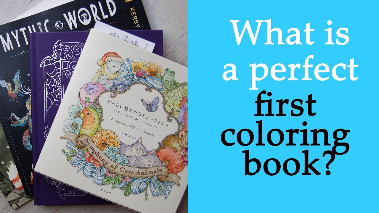 A perfect first coloring book for the beginner? #coloring #adultcoloring