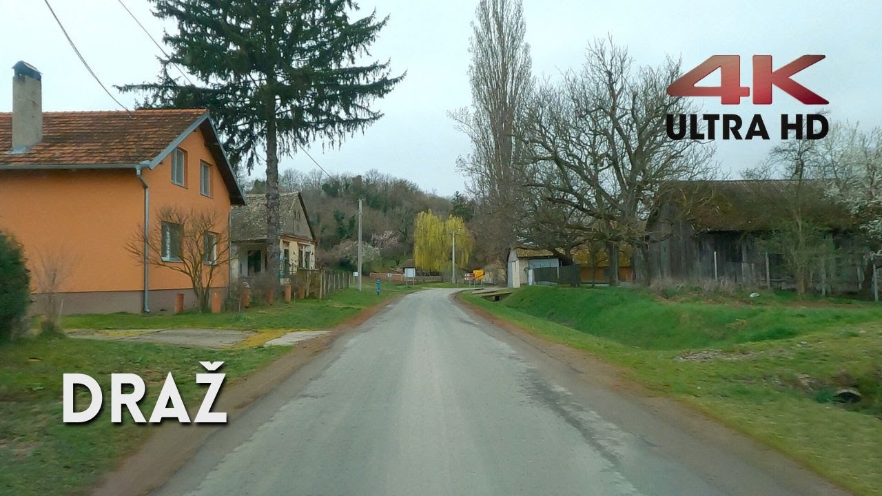 Vožnja kroz DRAŽ | Baranja 4K (15.03.2025)
