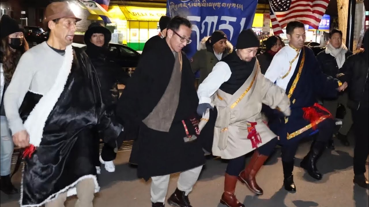 Tibetan gorshey New York ལྷག་དཀར་སྒོར་གཞས།01.10.2024