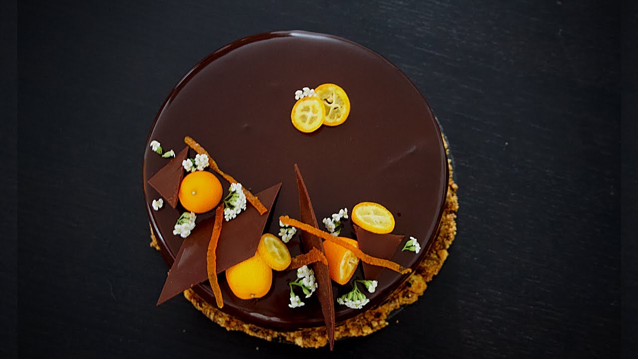 Tarta de chocolate y naranja | Receta paso a paso
