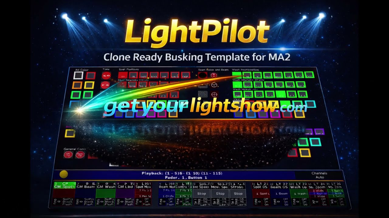 LightPilot – Clone Ready Busking Template | Views Overview
