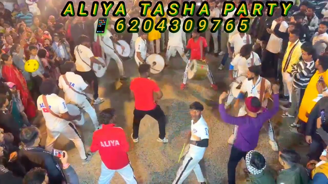 #aliya Tasha party #jharkhand 📱 6204309765 #ramnavami #new video 