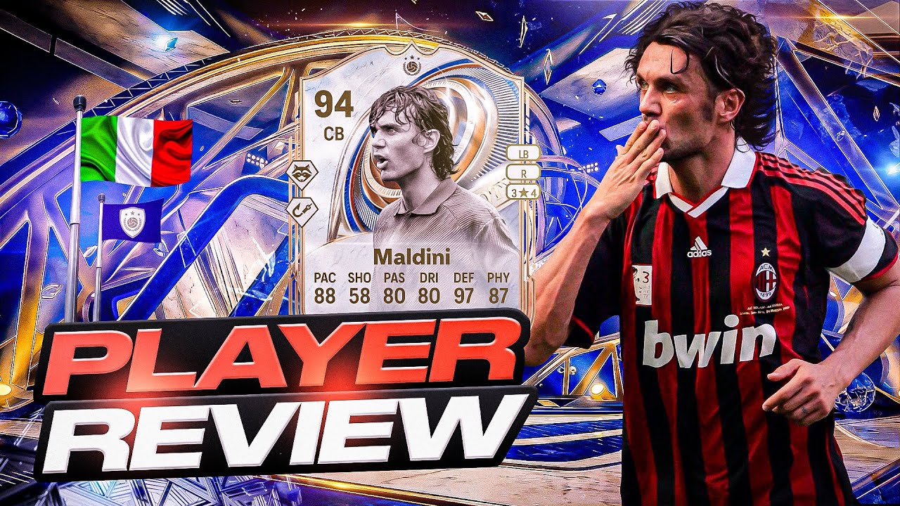 94 TEAM OF THE YEAR ICON MALDINI PLAYER REVIEW - EA FC 26 ULTIMATE TEAM