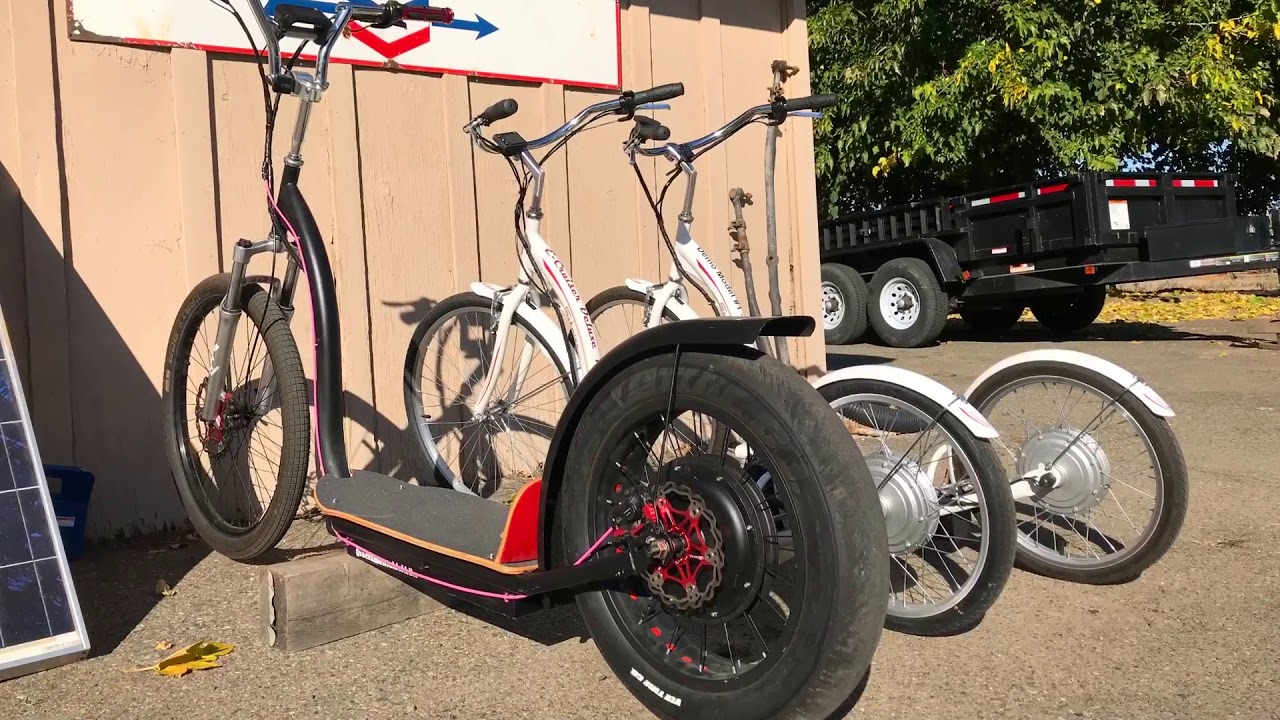 Electric Schwinn Shuffle e-kickbike Adult Kick Bike Conversion Part 2