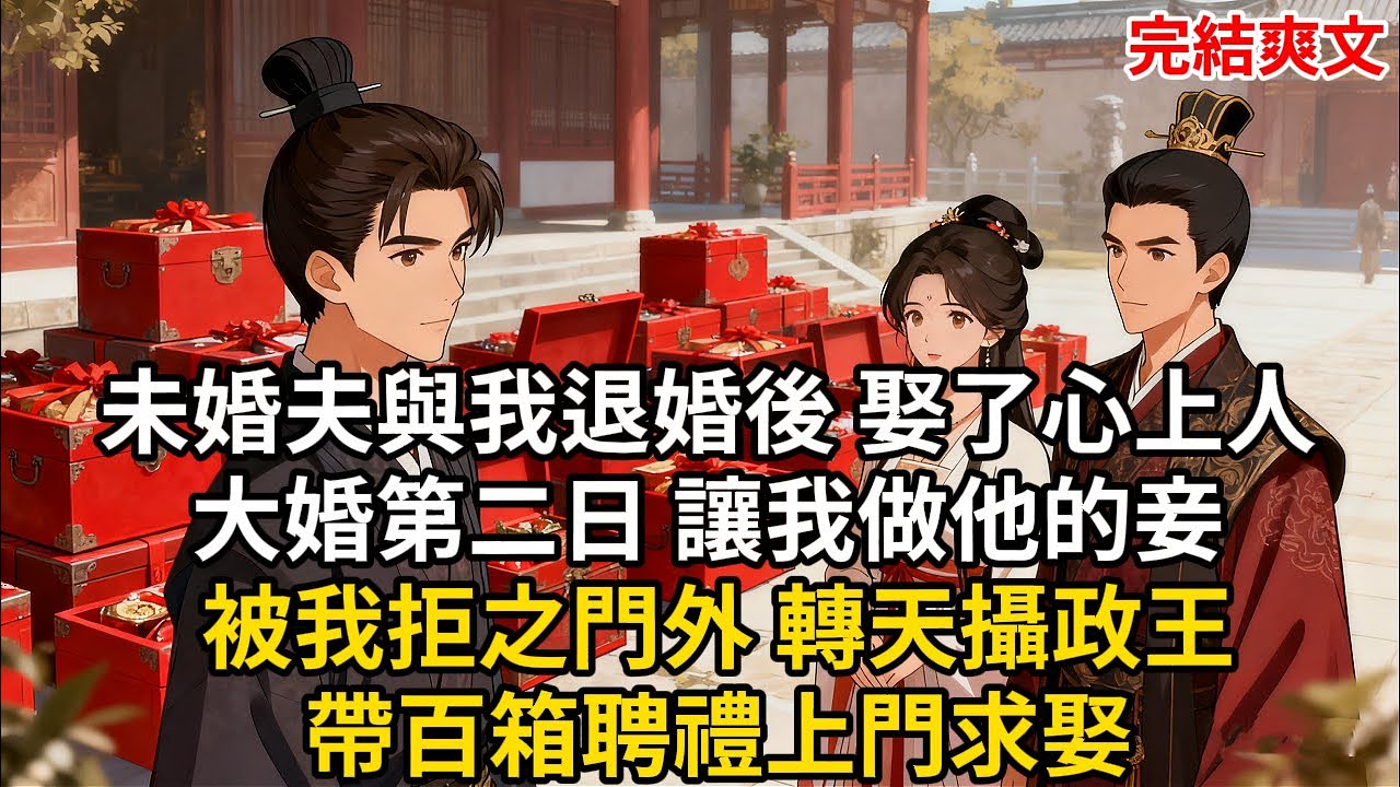 未婚夫與我退婚後 娶了心上人 大婚第二日 讓我做他的妾 被我拒之門外 轉天攝政王帶百箱聘禮上門求娶#古言 #小説 #古風 #愛情 #情感故事 #爽文 #完結