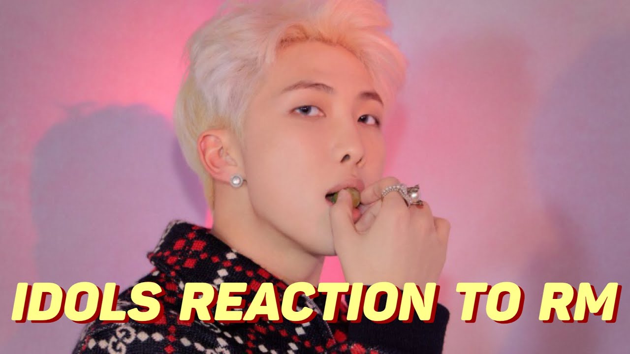 [engsub] IDOL's REACTION TO RM (BTS) #namjoon part 2 I TWICE X RED VELVET X IKON X SUNMI X ITZY